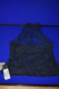 *Andres Sarda of Barcelona Love Halter Neck Charcoal Top Size: M RRP £245