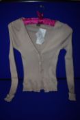 *Oscalito Filo Scozia Cream Cotton Cardigan Size: EU 4 RRP £115