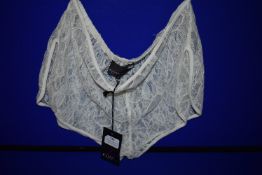 *Alix de Riberolles Ivory Lace Nightwear Shirts RRP £65