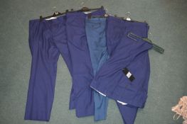 *5x Assorted Gent’s Blue Trousers