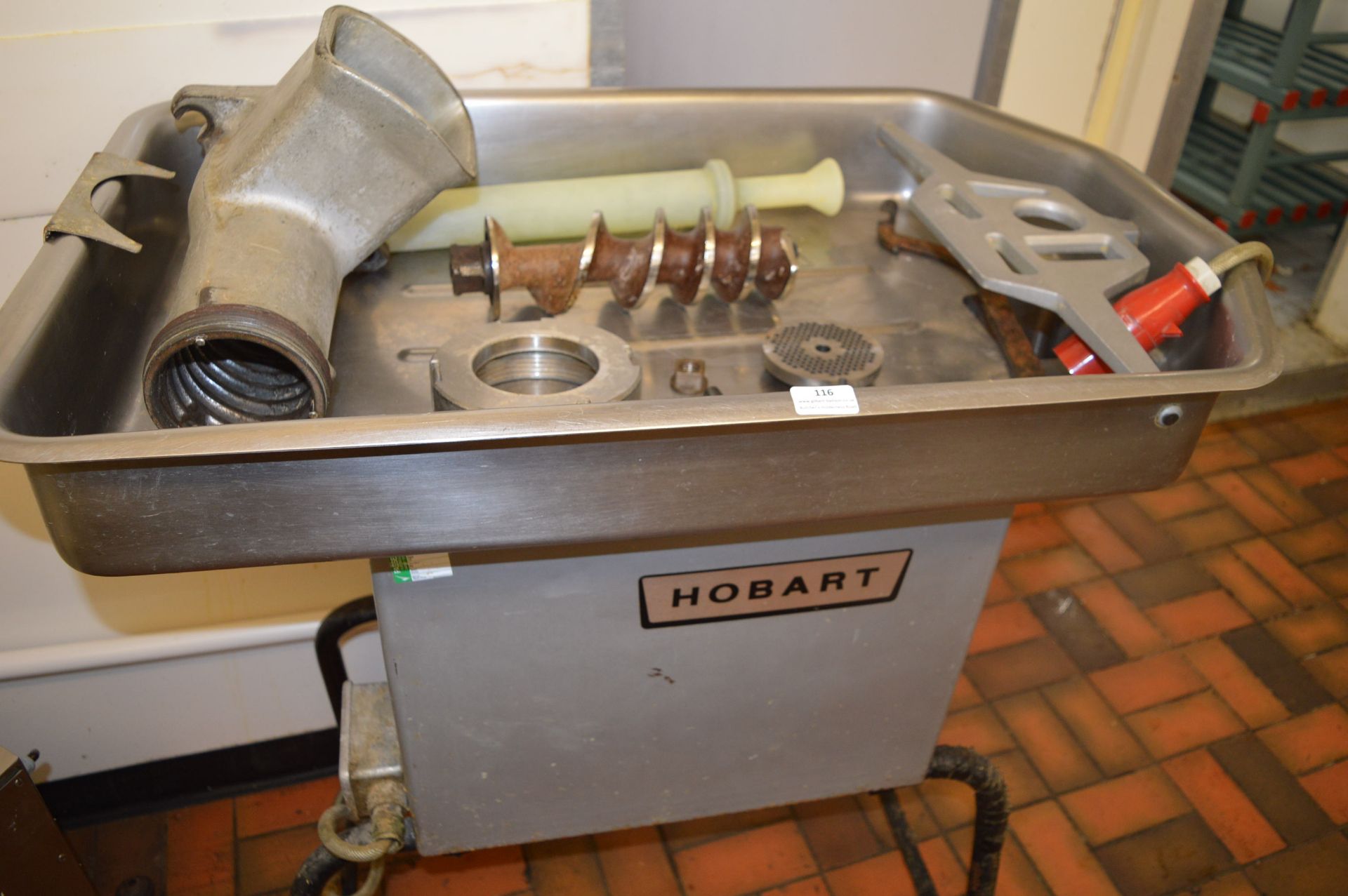 *Hobart 4732 Meat Mincer (three phase) - Image 3 of 3