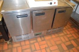 *Polar Refrigeration Stainless Steel Unit with Three Lockers
