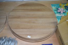 Four 80cm and Two 85cm Round Tabletops