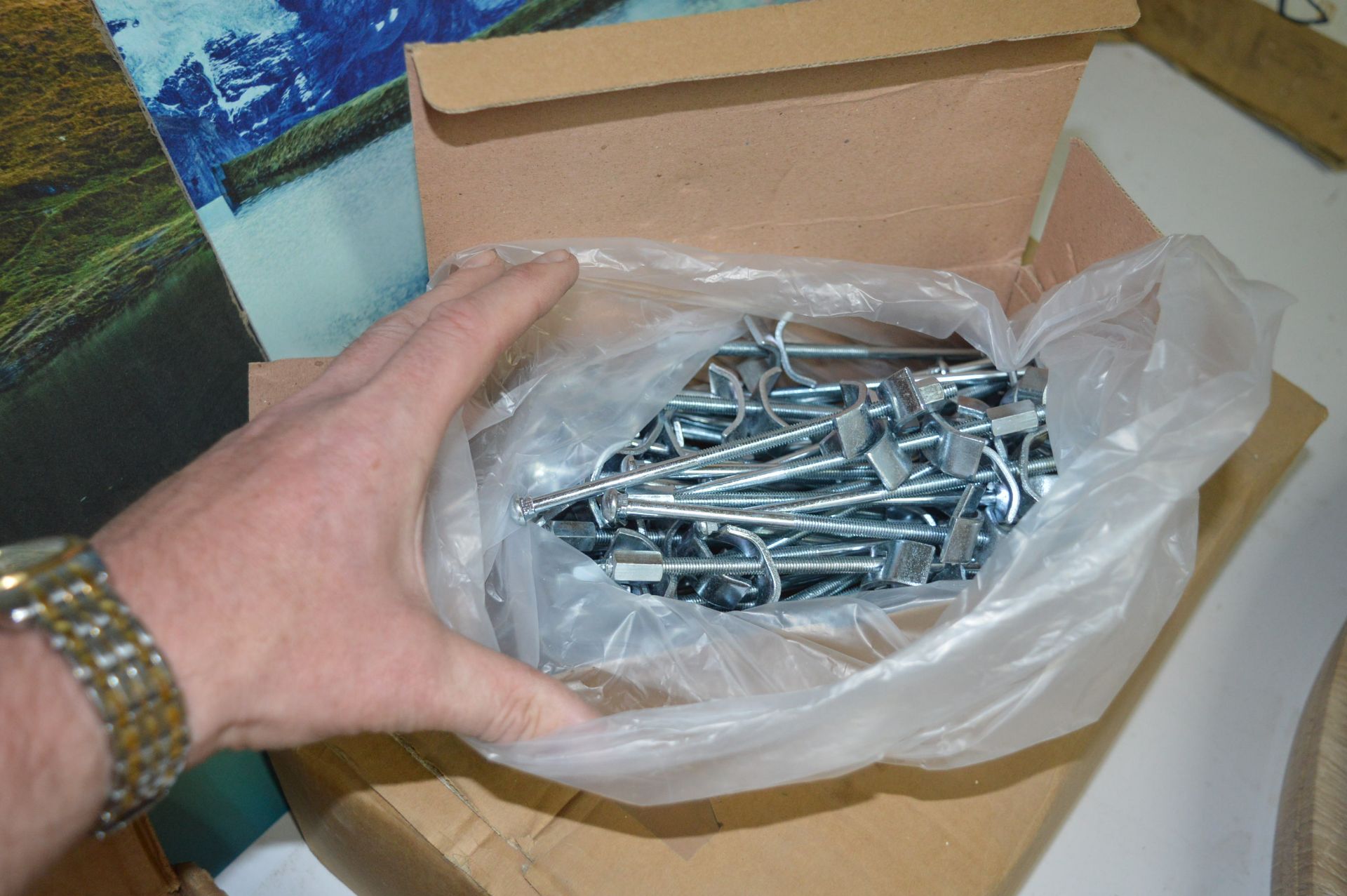 Four Boxes of ~50 Connector Bolts