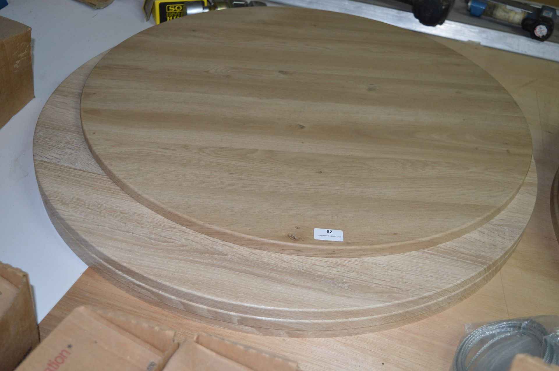 One 80cm and Three 85cm Round Tabletops