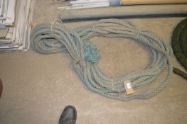 Vintage Blue Shipping Rope
