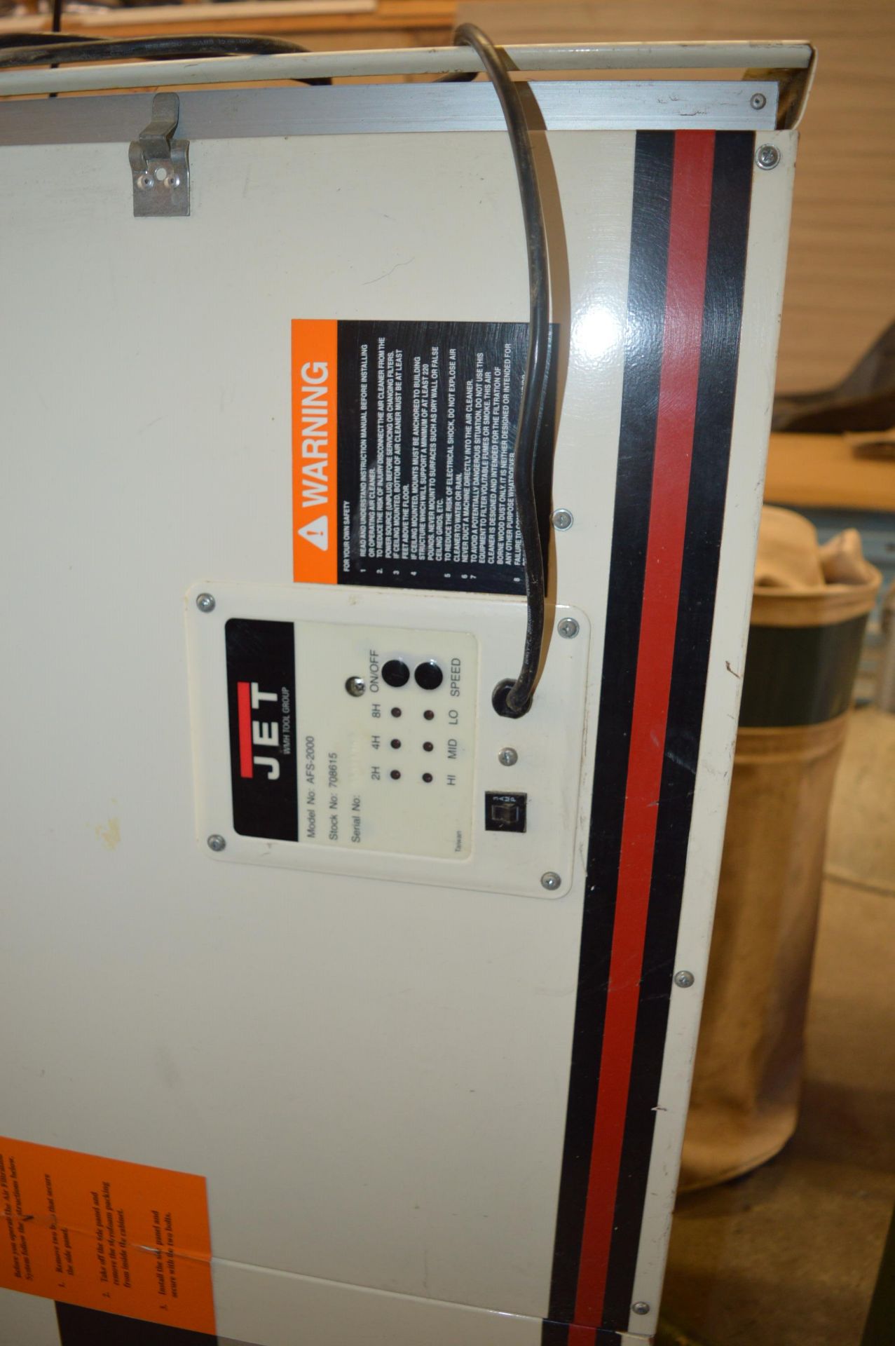 Jet AFS2000 Air Filtration System 240v - Image 2 of 3