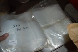 Three Bags of 250 20x15cm Bags