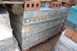 Pallet of Blue Glazed Bricks