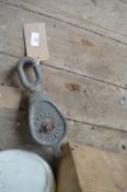 Ansell Warsall Ceiling Pulley 5” 2,1/4 Rope