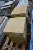 Pallet of ~22 Paving Slabs 16”x16”x2”