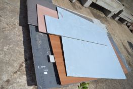 Pallet of Assorted Cut Sheets of Biocarbon Laminates
