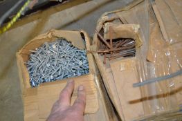 Box of Screws and a Box of Nails