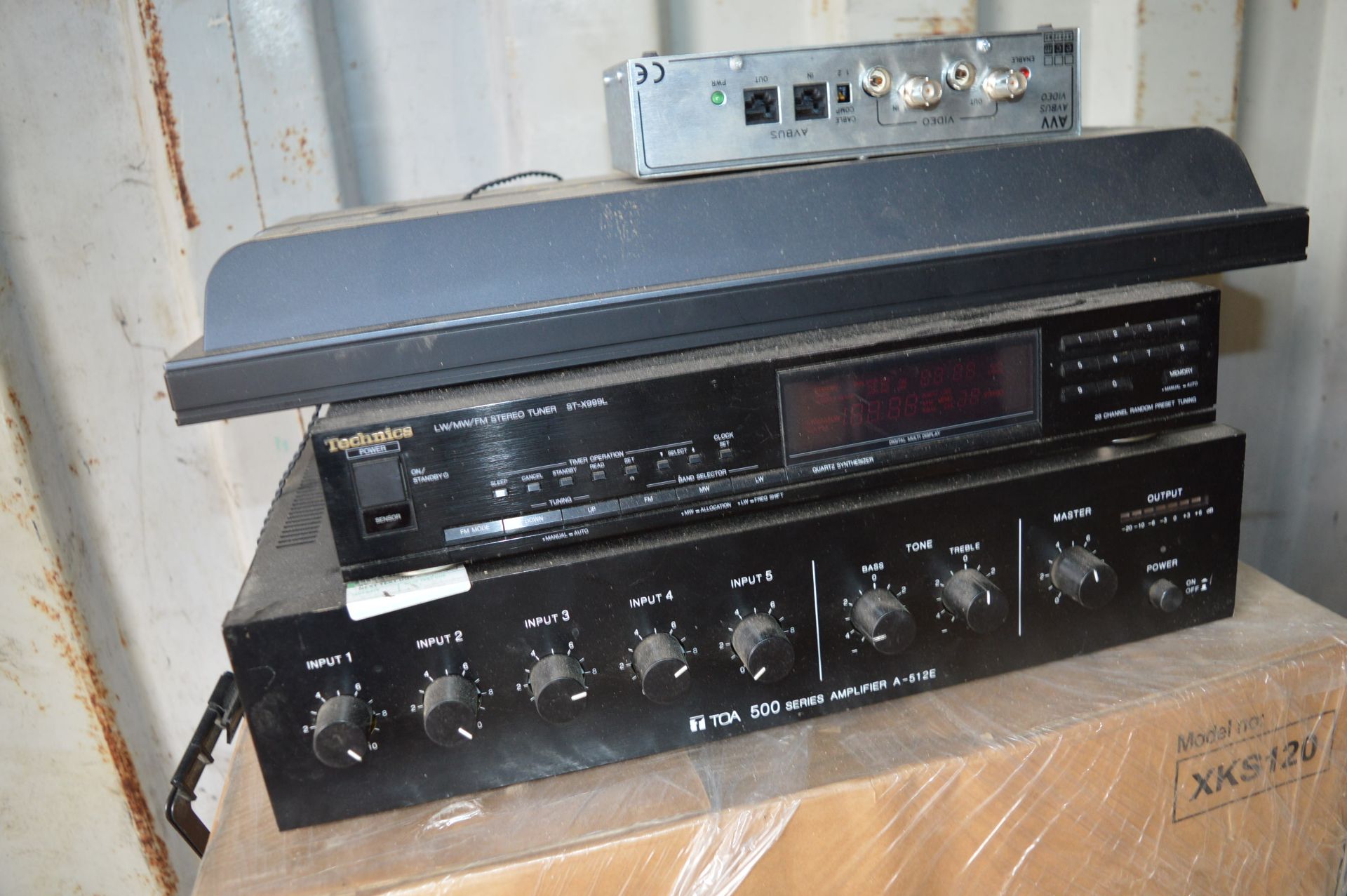 Assorted Amplifiers, Technics Tuner, Milbank Ultima 2 XKS120 & XKS240, and a Box Containing 3 - Image 3 of 4