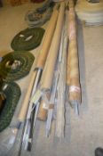 ~8 Tubes of Assorted Lengths of Edging and Weather Strip