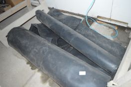 Rolls of Black PVC Liner