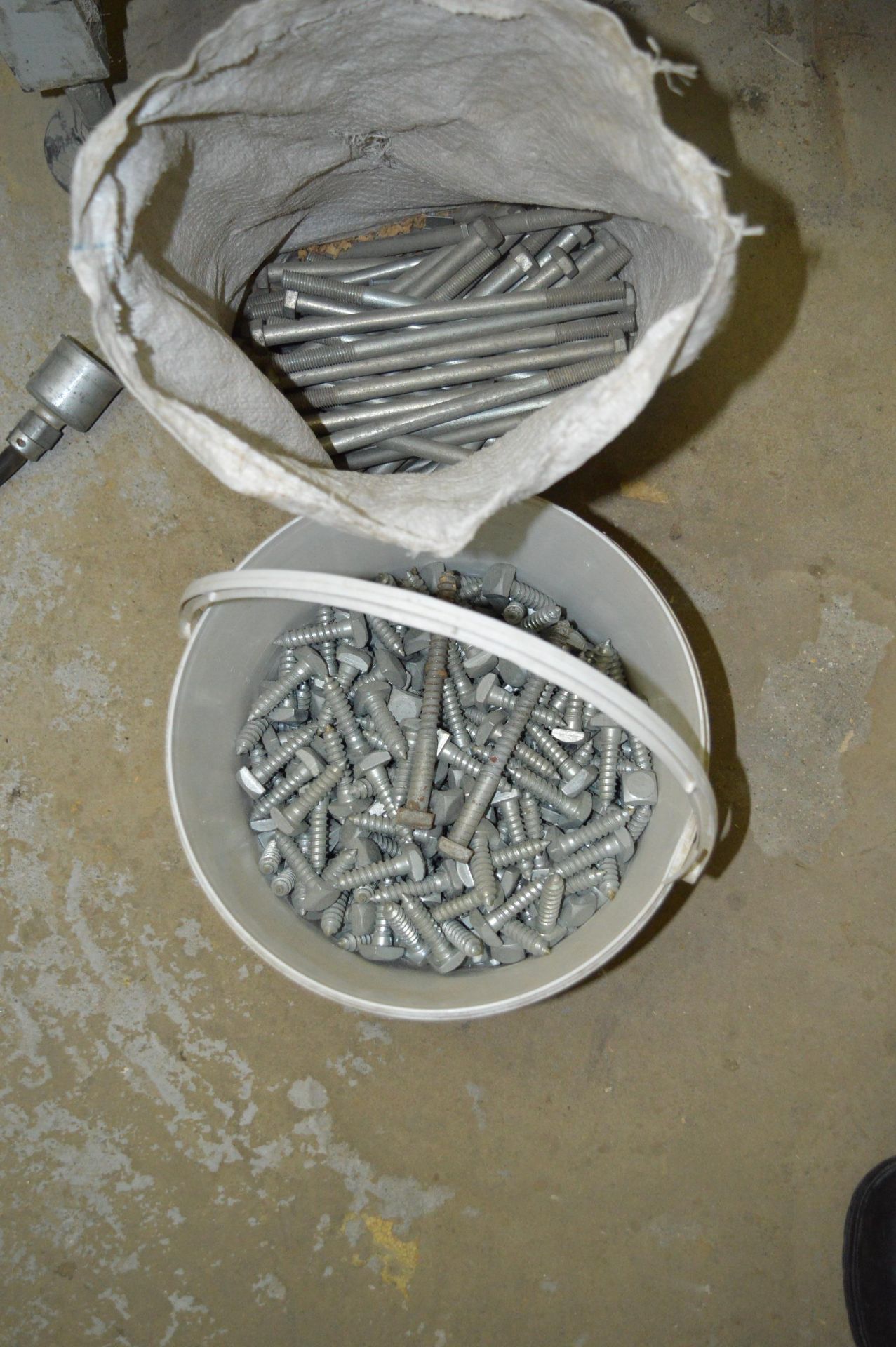 6” Coach Screws, and a Bag of 9” Galvanised Bolts