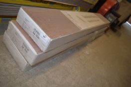 Three Packs of Six Planks of Dark Oak 12mm Laminate Flooring (1.496m² each pack)