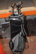 Sky Max Sport Golf Bag with Eleven Golf Clubs