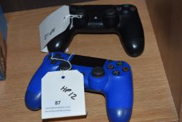 Two PS4 Controllers