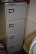 *Four Drawer Foolscap Filing Cabinet in Grey