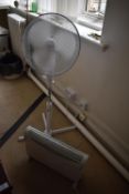 *16” Pedestal Fan and Convector Heater