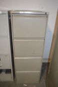 Four Drawer Filing Cabinet (lock broken)