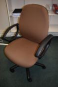 *Gas-Lift Operators Chair with Lumbar Support & Arms