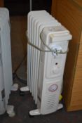 *Oil Filled Electric Radiator with Timer