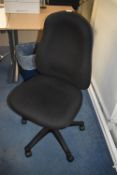 *Gas-Lift Operators Chair in Charcoal Upholstery