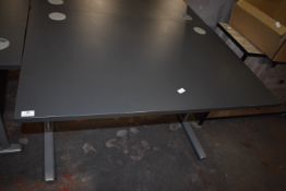 *Two Tone Grey Office Computer Table
