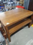 * Vintage haberdashers table with undershelf