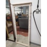 * white framed mirror - 650w x 1580d