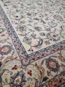 * Persian Tabriz Mahi wool rug - handmade in Iran. In very good condition. 3010w x 1970d