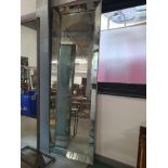 * Very large mirror with bevelled mirror frame. 800w x 2400h