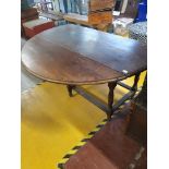 * Drop leaf table - some damage to one leaf - in need of some restoration