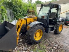 *JCB 53070 Telehandler with Loading Bucket and Tines