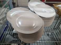 * approx 40 x round plates