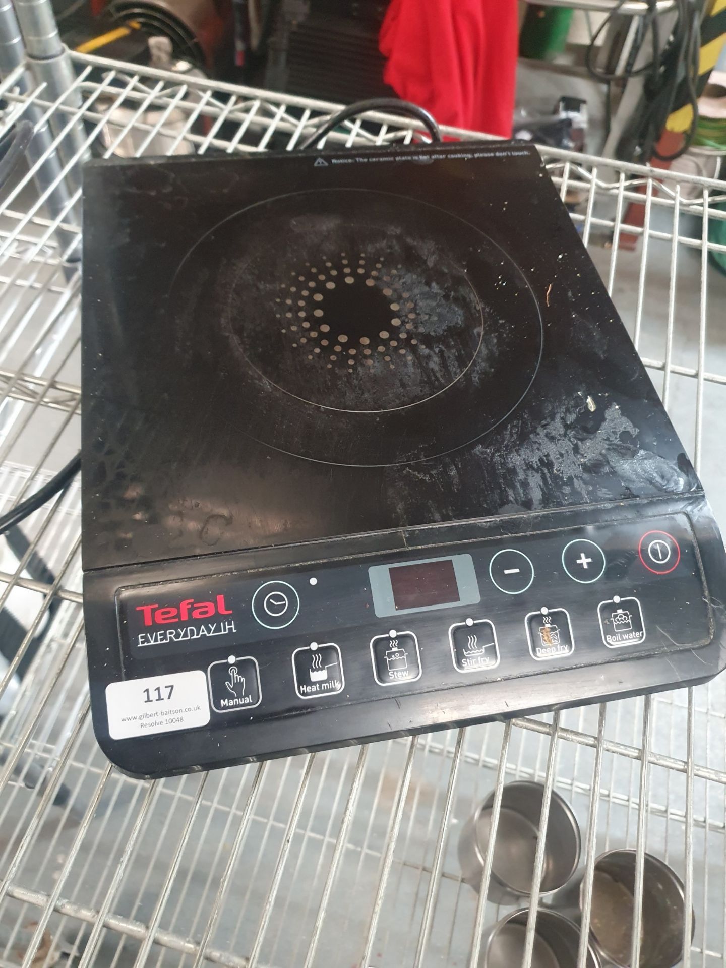 * Tefal induction hob