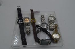 Seven Gent's Wristwatches by Solo, etc.