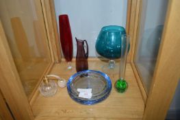 Decorative Glass vases etc.