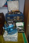Small Tool Chest and Contents plus Tandy Mini Vice