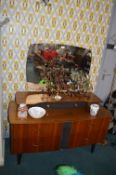 Retro Mirror Backed Dressing Table