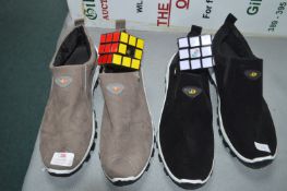 Two Pairs of Zuodi Sport Shoes plus Two Rubik Cube