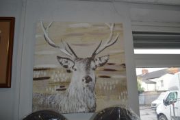 Canvas Art Print of a Stag