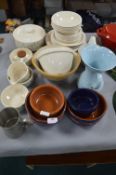 Vintage Pottery Including Hornsea Fleur Pattern Di