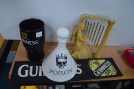 Guinness Drip Mat, Cooler, Poison Bottle, etc.