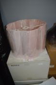 *Pair of Pink Lampshades (as new) with Original Packaging