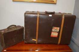 Two Vintage Travel Cases