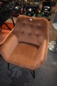 *Button Back Tub Seat (salvage)